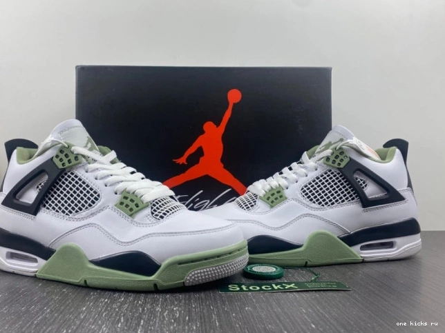 Rep Onekick WMNS Air 4 Jordan Seafoam AQ9129-103 0807